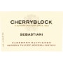 Sebastiani Cherryblock Cabernet Sauvignon 2012 Front Label