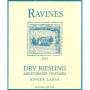Ravines Argetsinger Dry Riesling 2011 Front Label