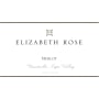 Elizabeth Rose Merlot 2013 Front Label
