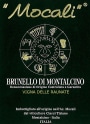 Mocali Vigna delle Raunate Brunello di Montalcino Brunello di Montalcino 2004 Front Label