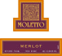Moleto Merlot 2013 Front Label