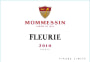 Mommessin Fleurie 2010 Front Label