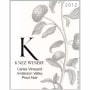 Knez Cerise Vineyard Pinot Noir 2012 Front Label