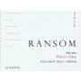 Ransom Eola-Amity Hills Pinot Gris 2012 Front Label