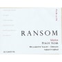 Ransom Selection Pinot Noir 2012 Front Label