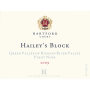 Hartford Court Hailey's Block Pinot Noir 2009 Front Label