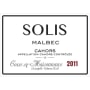Cosse et Maisonneuve Cahors Solis Malbec 2011 Front Label