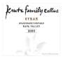 Krutz Family Cellars Stagecoach Vineyard Syrah 2009 Front Label