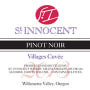 St. Innocent Villages Cuvee Pinot Noir 2013 Front Label