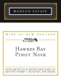 Morton Estate White Label Pinot Noir 2013 Front Label