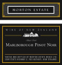 Morton Estate Black Label Pinot Noir 2007 Front Label