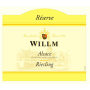 Willm Reserve Riesling 2013 Front Label