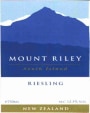 Mount Riley Mount Riley Riesling 2014 Front Label