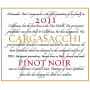 Cargasacchi Jalama Vineyard Pinot Noir (375ML half-bottle) 2011 Front Label