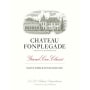 Chateau Fonplegade  2014 Front Label