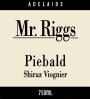 Mr. Riggs Piebald Shiraz  Viognier 2009 Front Label