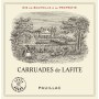 Chateau Lafite Rothschild Carruades de Lafite 2014 Front Label