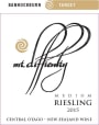 Mt Difficulty Target Gully Riesling 2015 Front Label