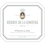 Chateau Pichon Longueville Comtesse de Lalande Reserve de la Comtesse 2014 Front Label