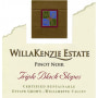WillaKenzie Estate Triple Black Slopes Pinot Noir 2012 Front Label