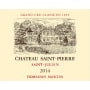 Chateau Saint-Pierre  2014 Front Label