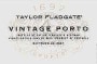 Taylor Fladgate Vintage Port 1977 Front Label