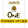 Pierre Sparr Alsace One 2013 Front Label
