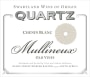Mullineux Family Wines Quartz Old Vines Chenin Blanc 2015 Front Label