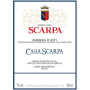 Scarpa Casa Scarpa Barbera d'Asti 2010 Front Label
