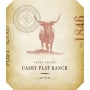 Casey Flat Ranch Rose 2014 Front Label