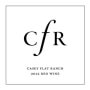 Casey Flat Ranch Estate Red Wine 2012 Front Label
