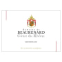 Domaine de Beaurenard Cotes du Rhone 2014 Front Label