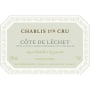 La Chablisienne Chablis Cote de Lechet Premier Cru 2012 Front Label