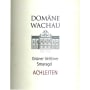 Domane Wachau Achleiten Smaragd Gruner Veltliner 2014 Front Label