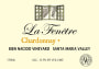 La Fenetre Bien Nacido Vineyard Chardonnay 2011 Front Label