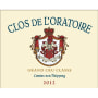 Clos de l'Oratoire  2012 Front Label