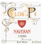 Bodegas Naveran Clos del Pi 1996 Front Label