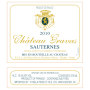 Chateau Gravas Sauternes (375ML half-bottle) 2010 Front Label