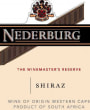 Nederburg The Winemaster's Reserve Shiraz 2012 Front Label