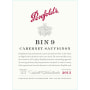 Penfolds Bin 9 Cabernet Sauvignon 2013 Front Label