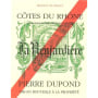 Pierre Dupond La Renjardiere Cotes du Rhone Rouge 2013 Front Label