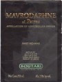Boutari Mavrodaphne Front Label