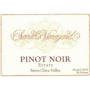 Sarah's Vineyard Estate Pinot Noir 2012 Front Label