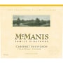 McManis Family Vineyards Cabernet Sauvignon 2013 Front Label