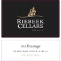 Riebeek Cellars Pinotage 2012 Front Label