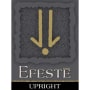 Efeste Upright Merlot 2010 Front Label