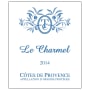 Le Charmel Cotes de Provence Rose 2014 Front Label