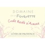 Domaine de la Fouquette Cotes de Provence Rose 2014 Front Label