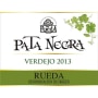Pata Negra Verdejo 2013 Front Label