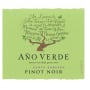 Ano Verde Santa Barbara Pinot Noir 2013 Front Label